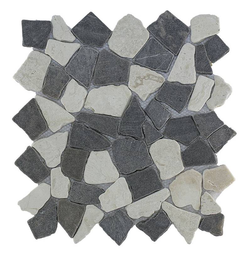 Stabigo 11270 Mosaic mix gray cream 30x30 Y 2