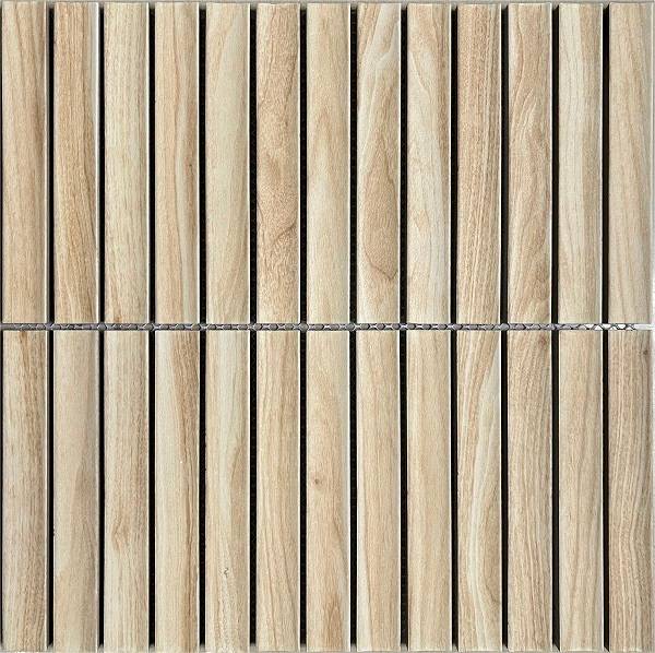 20230403142345.piano pinewood web Mosaic tiles Piano Kitkat Fingers Pinewood Matte 29.6x29.9 - Rectangle Wall Tiles Glazed Porcelain Stoneware