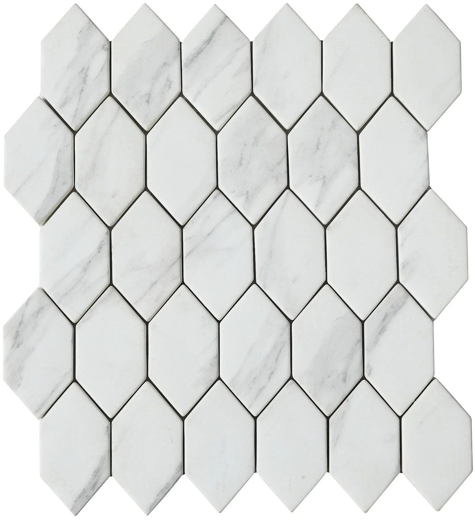 3bc739c2 aace 45ec ba85 161875ee65a6 Carrelage mosaïque Urban Blanc 26x28 - Carrelage Mural Hexagonal Verre