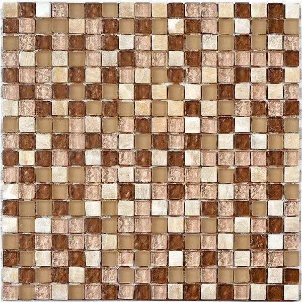 48c86b53 4d1b 463f 8573 9bdb51a8836e Mosaic tiles Lagos Beige 30x30 - Square Wall and floor Glass