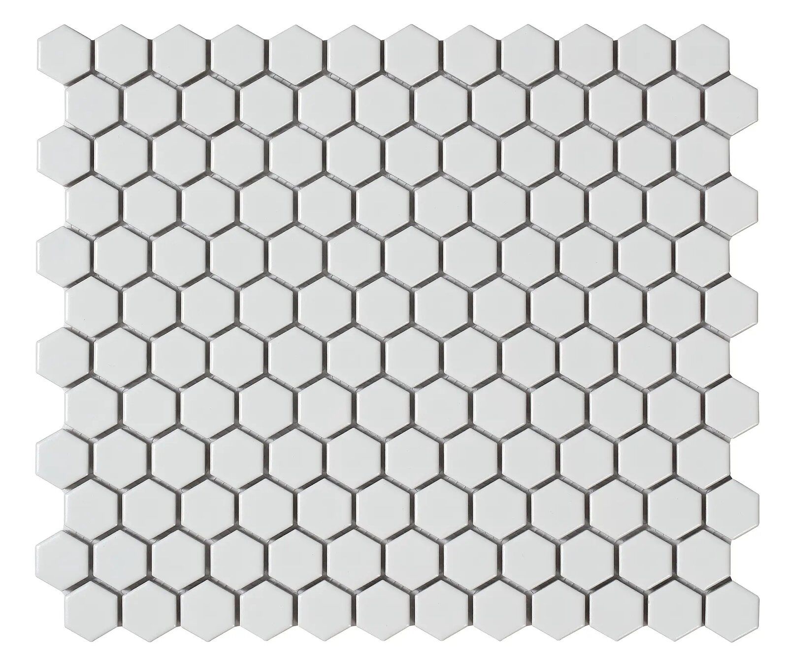 85344dd5 7aff 4aeb 8691 8464d831691d Mosaic tiles Hexagon White Matt 26x30 - Hexagon Wall and floor Glazed porcelain stoneware