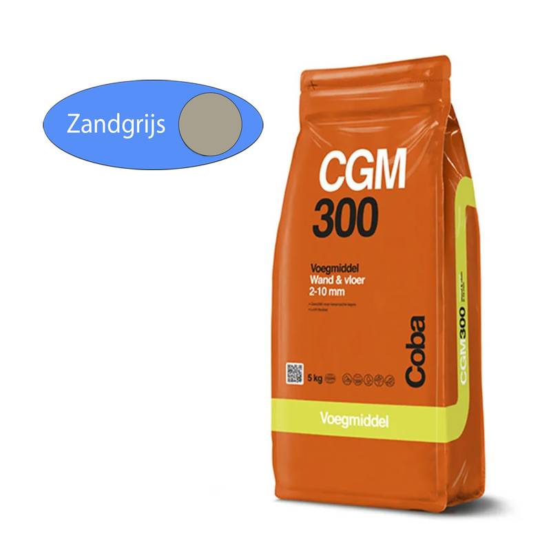 Coba Coba CGM 300 Sandgrau 5 kg Wand- und Bodenfliesen 1 Coba CGM 300 Fugenmasse Sandgrau 5 kg Boden und Wand